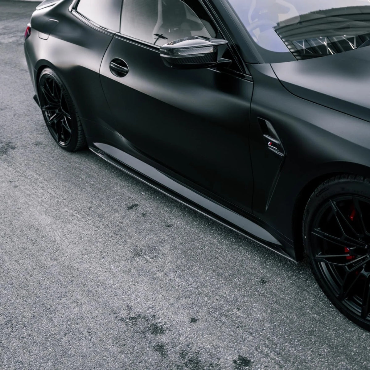 TNF+ SK1 Seitenschweller Carbon passend für BMW M3 (G80/G81) M4 (G82/G83)