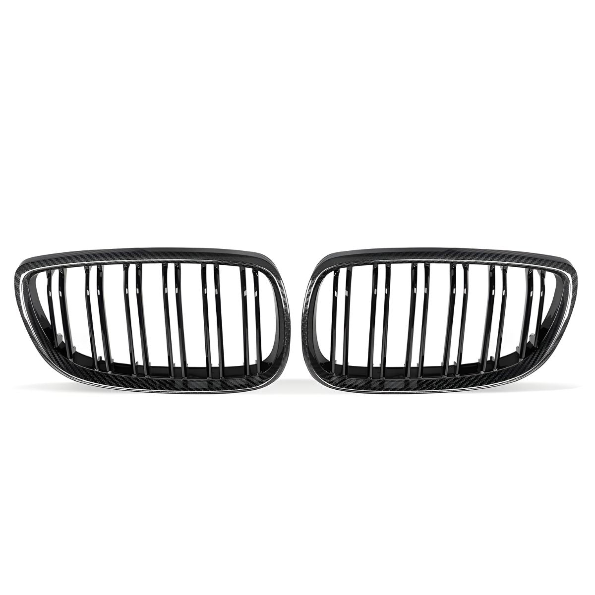 TNF+ Doppellamellen Frontgrill Carbon passend für BMW 3er (E92/E93) M3 (E92/E93) PRE-LCI