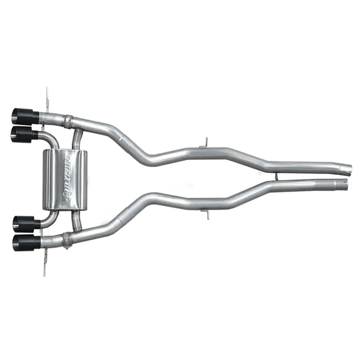 Aulitzky Exhaust | ECE Abgasanlage 3" (76mm) ab OPF mit Klappensteuerung | passend für BMW M3/M4 inkl. Competition (G80/G81/G82/G83) S58