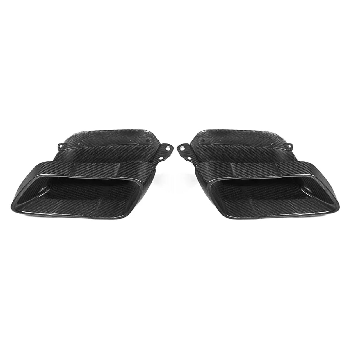 TNF+ SOOQOO Auspuffblenden Carbon passend für BMW X5 (G05/G18)
