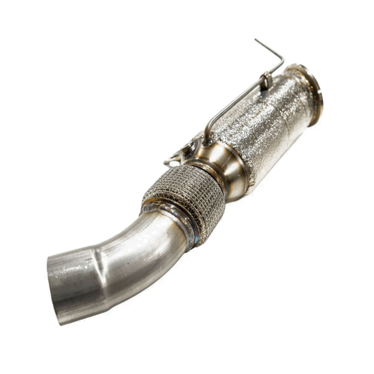 Aulitzky Exhaust | ECE Downpipe mit Sport-Kat | passend für BMW 340i/440i OPF (F30/F31/F32/F33/F36) B58