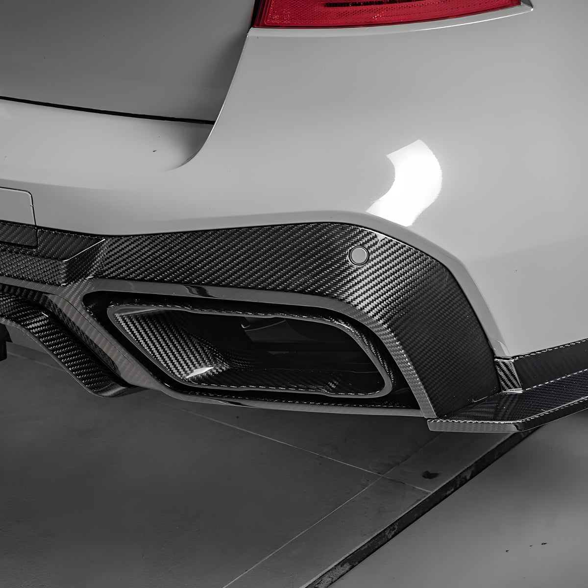 TNF+ SOOQOO Auspuffblenden Carbon passend für BMW X5 (G05/G18)