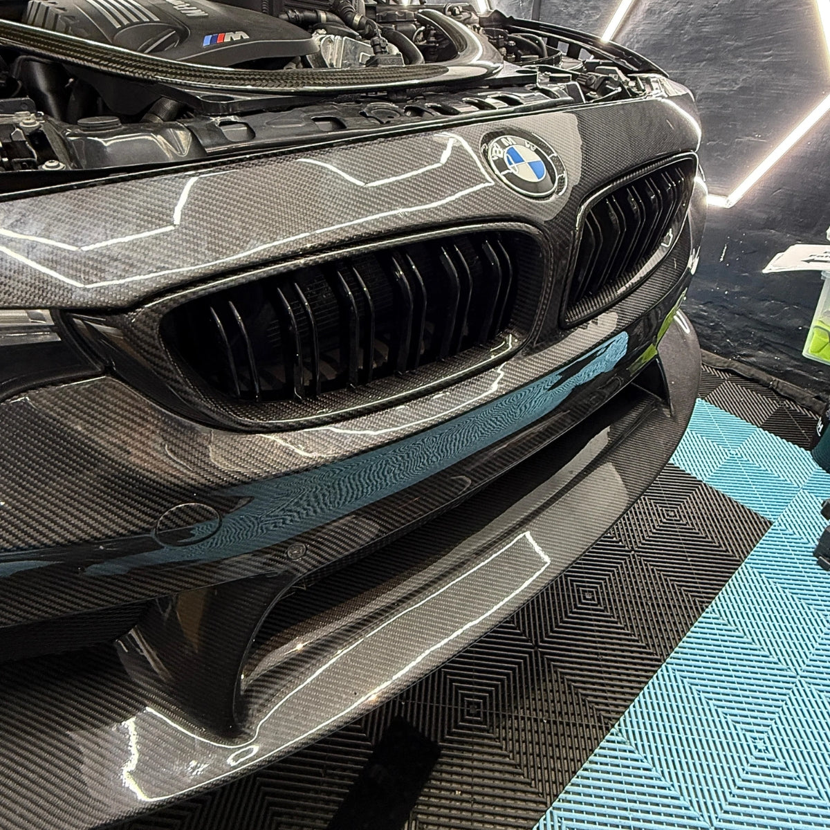 TNF+ Doppellamellen-Frontgrill Carbon passend für BMW M3 (F80) M4 (F82/F83) 4er (F32/F33/F36)