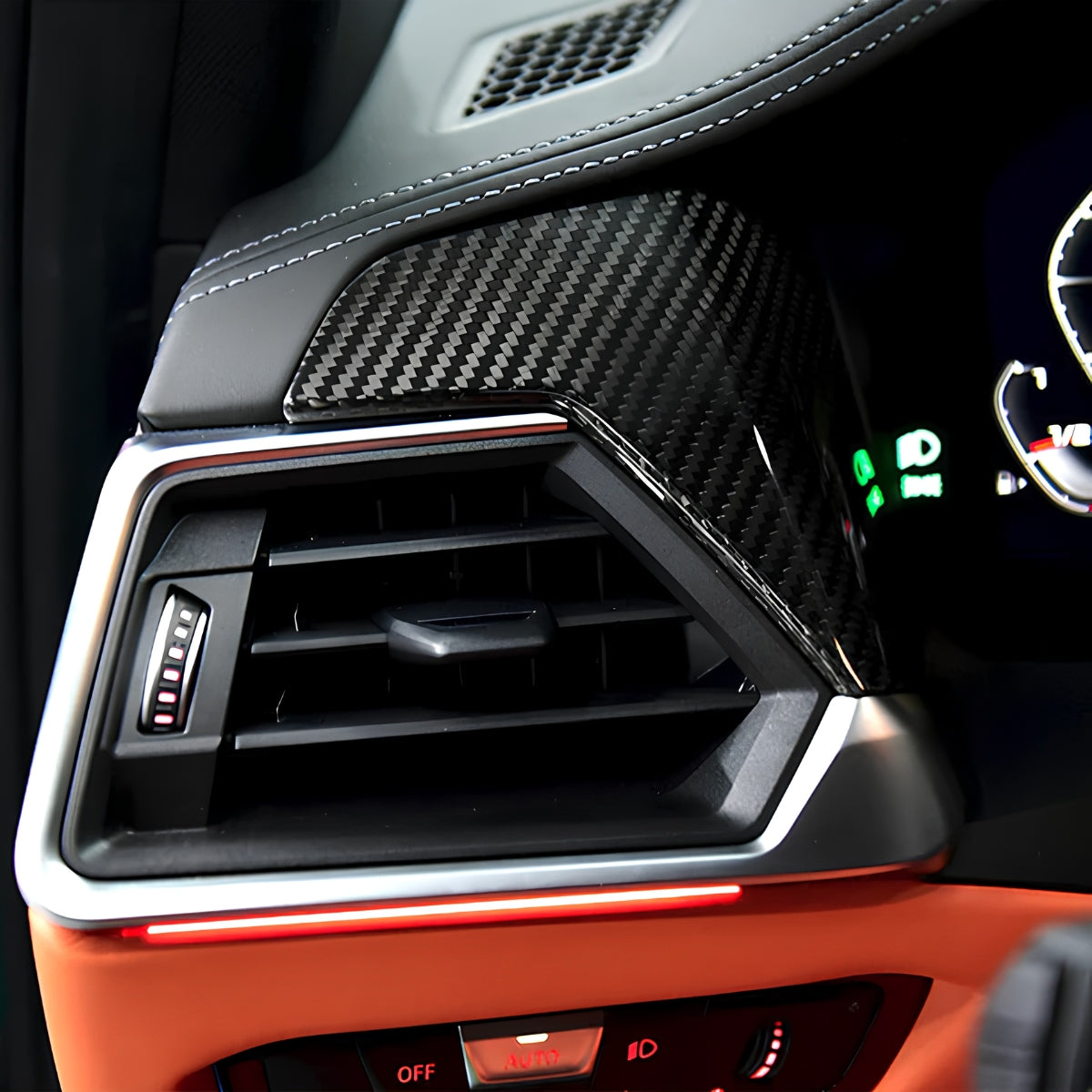 TNF+ Lüftungsumrandung passend für BMW M3 (G80) M4 (G82/G83) Vorfacelift