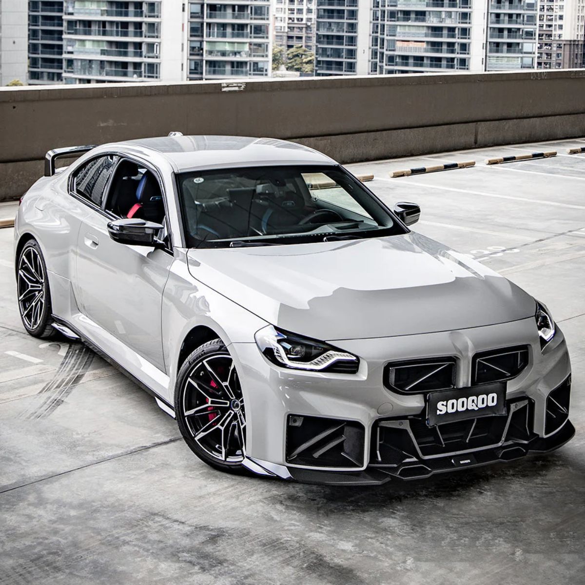TNF+ SOOQOO Seitenschweller Carbon passend für BMW M2 (G87)