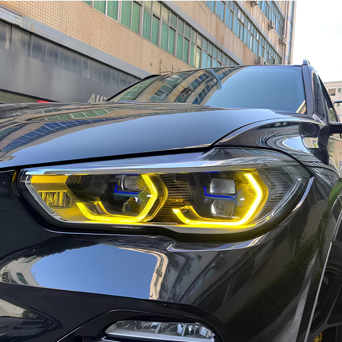 TNF DRL Tagfahrlichter Module gelb weiß switch passend für BMW X5 (G05) X5M (F95) X6 (G06) X6M (F96)