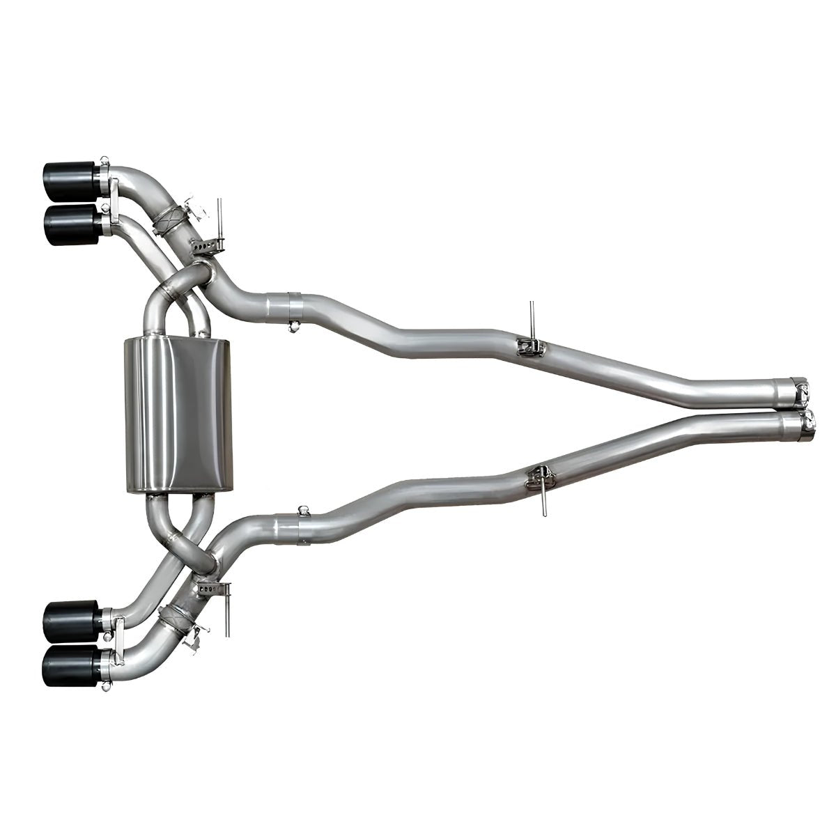 Aulitzky Exhaust | ECE Abgasanlage ab Kat/OPF mit Klappensteuerung | passend für BMW M5 (G90/G99) 727PS S68