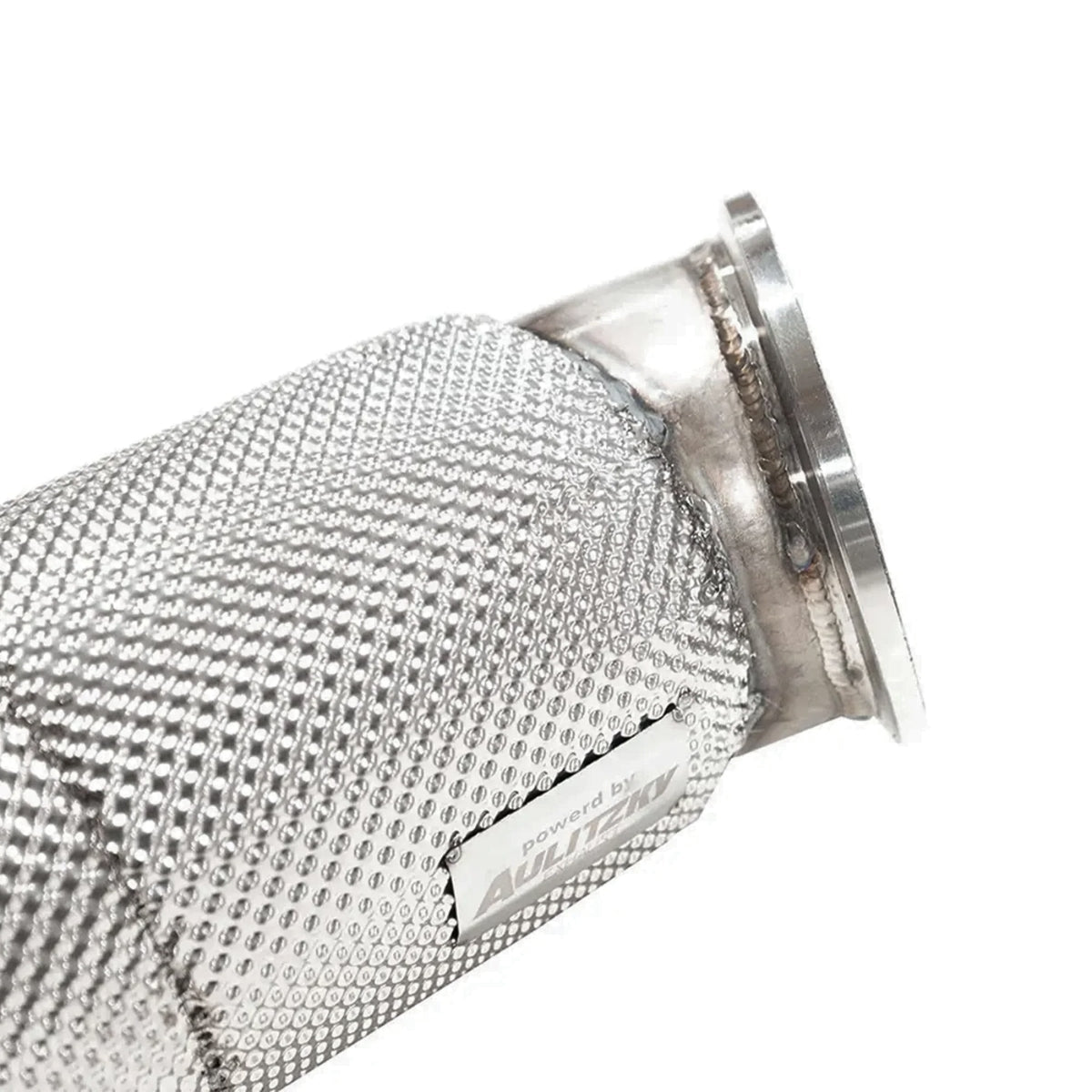 Aulitzky Exhaust | ECE Downpipe 3,54" (90mm) mit Sport-Kat | passend für BMW 335i/435i (F30/F31/F32/F33/F34/F36) N55