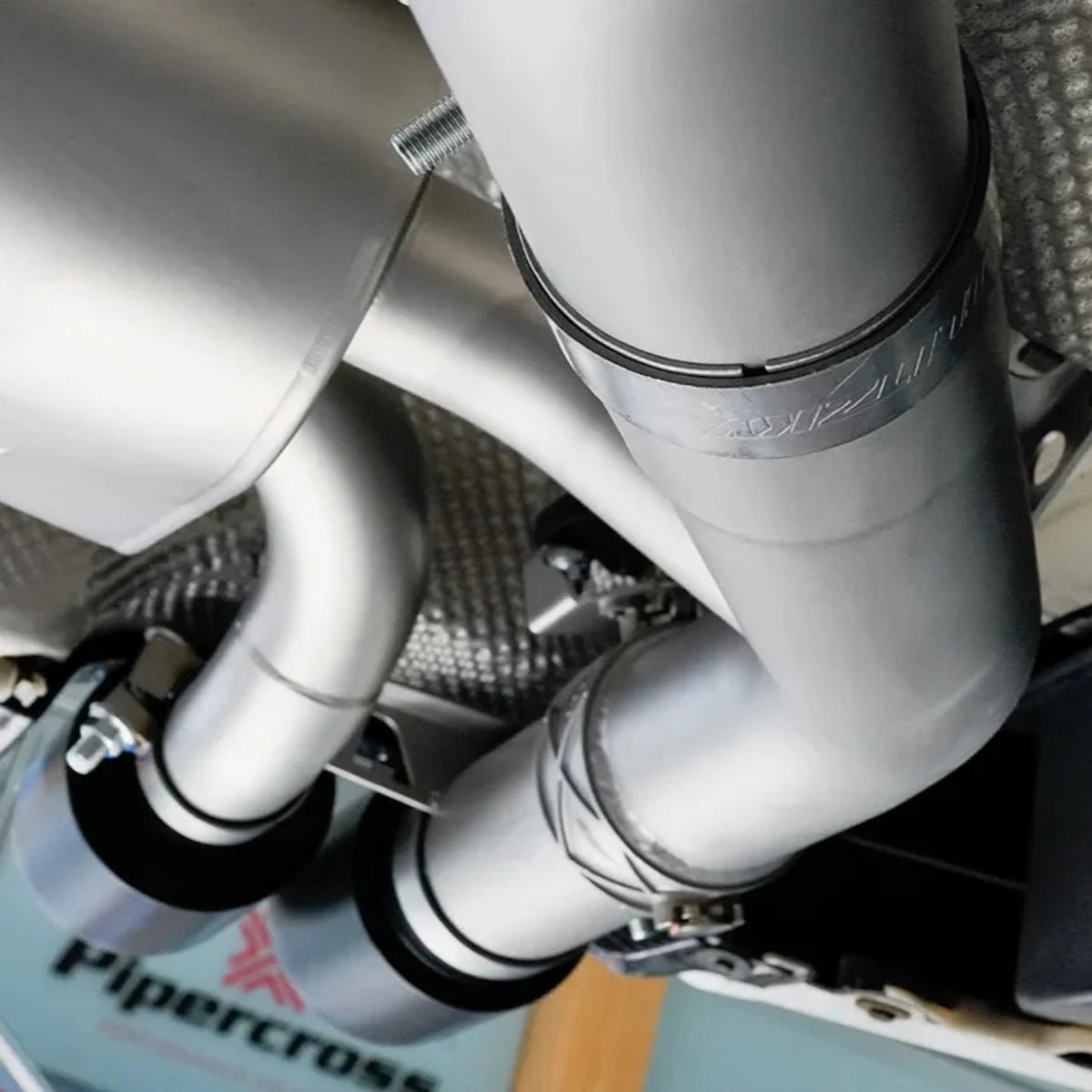 Aulitzky Exhaust | ECE Klappenabgasanlage 3" (76mm) ab Kat/OPF | passend für BMW M3/M4 inkl. Competition/CS (F80/F82/F83) S55