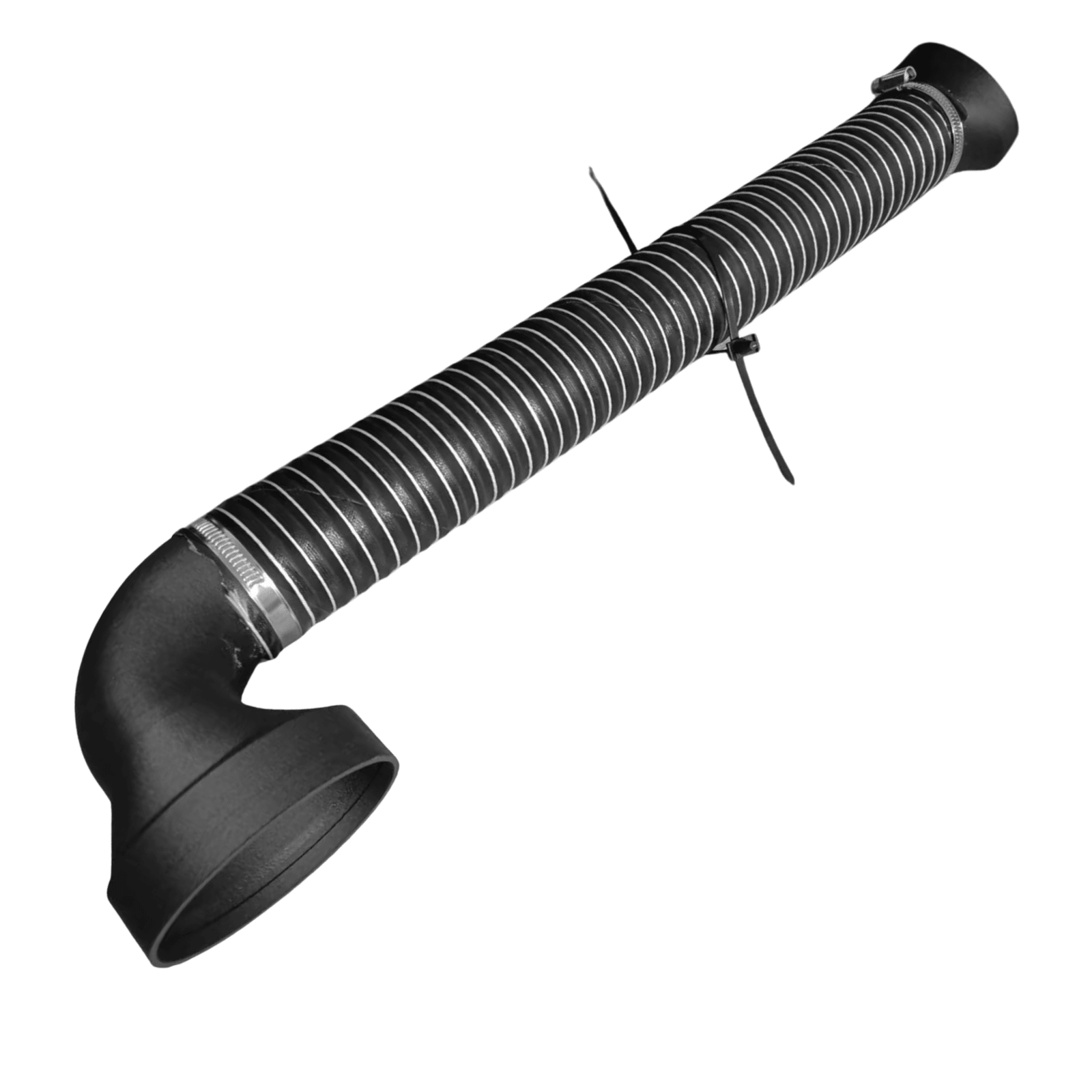 Luftführungskit für die Nebenleitung zur optimierten Frischluftzufuhr an der Carbon-Airbox des BMW E46