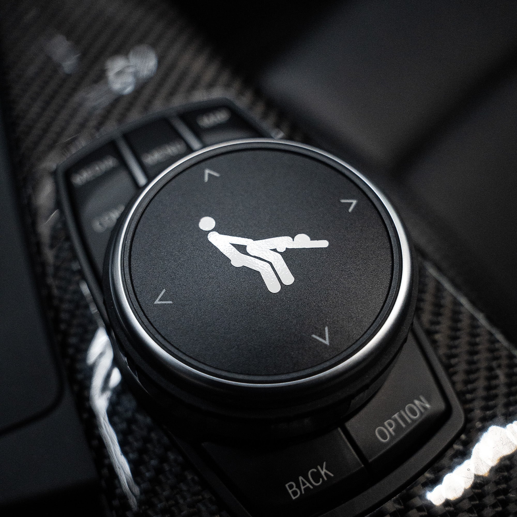DIRTY Sticker für iDrive & Interieur aus Premium ORACAL Folie
