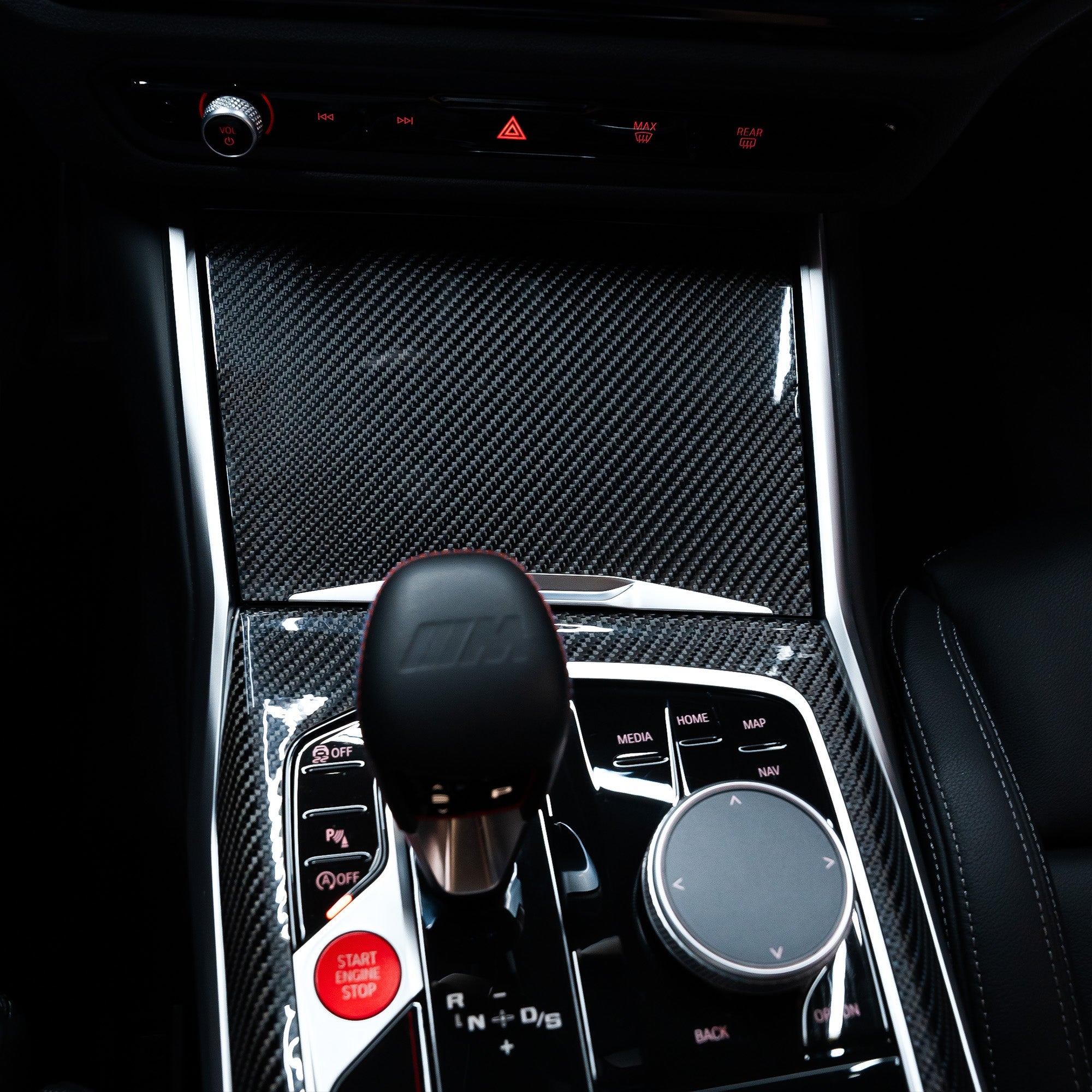 FLOW DOWN® Carbon Interieur Set 3-teilig passend für BMW 2er 3er 4er M2 M3 M4