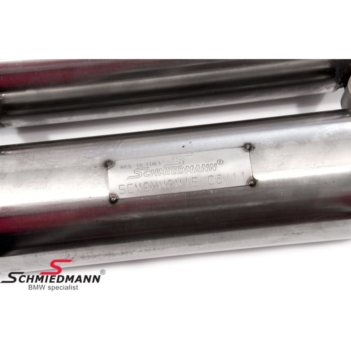 Schmiedmann 200-Zellen Sportkatalysator inkl. X-Rohr passend für BMW E92 E93 M3