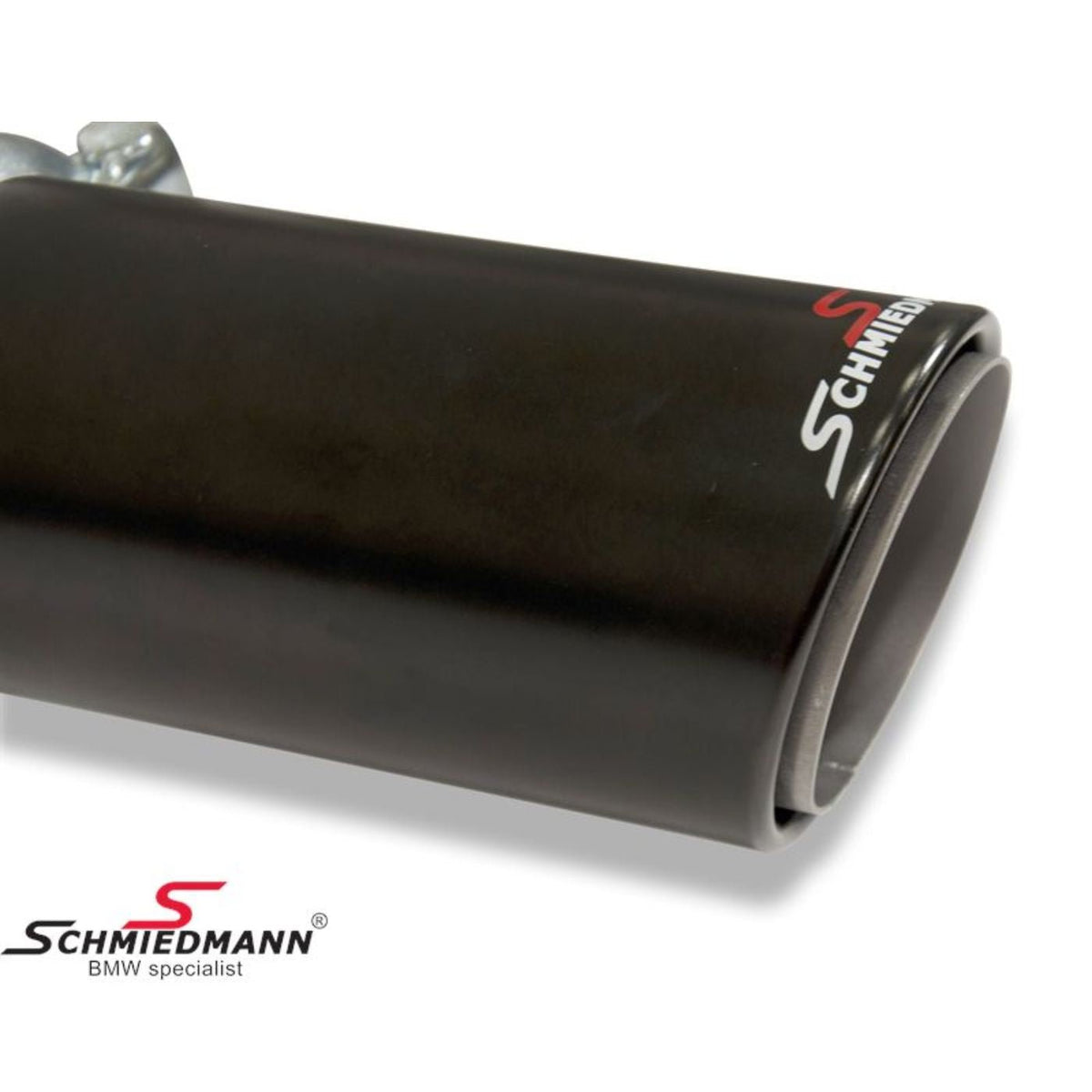 Schmiedmann by Supersprint Sportendschalldämpfer 1x89 mm links passend für BMW E91 335i & 335d