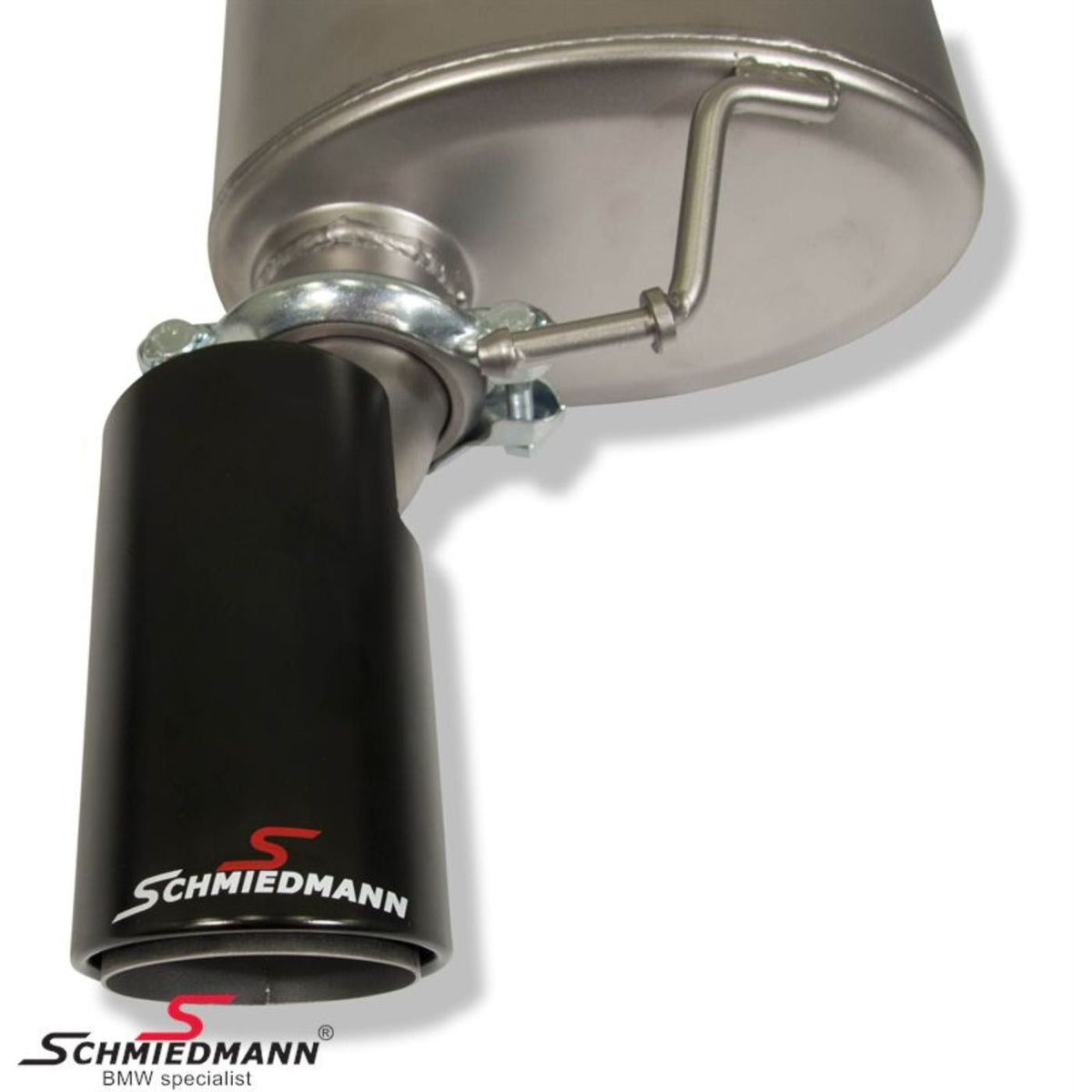 Schmiedmann by Supersprint Sportendschalldämpfer 1x89 mm links passend für BMW E91 335i & 335d