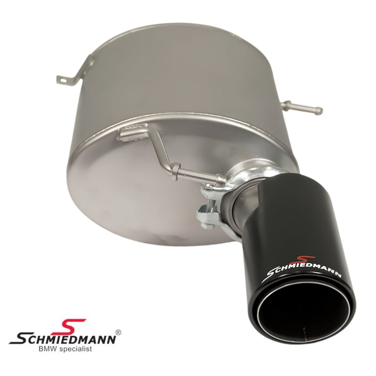 Schmiedmann by Supersprint Sportendschalldämpfer 1x89 mm rechts passend für BMW E91 335i & 335d