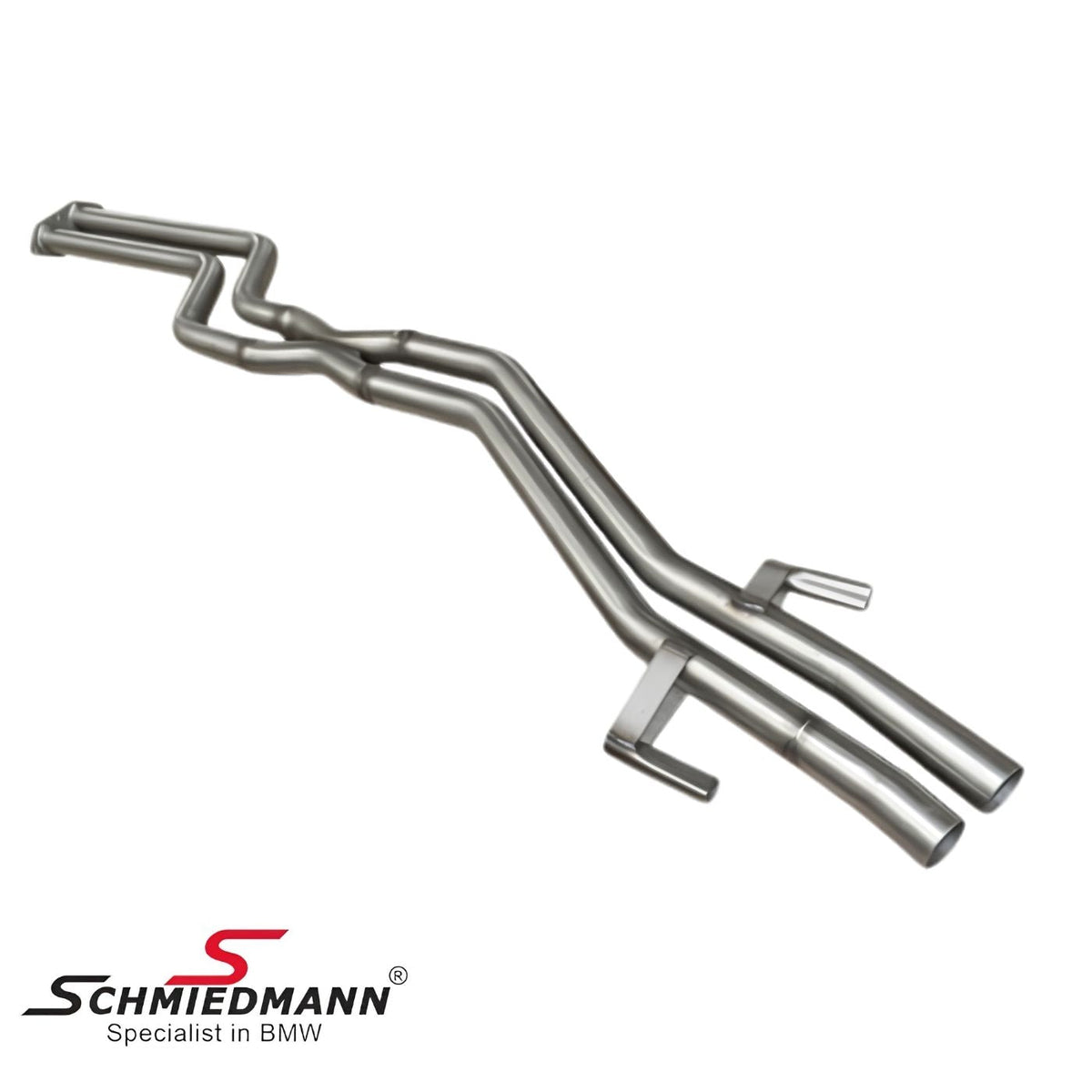 Schmiedmann Mittelschalldämpfer-Ersatz / X-Pipe passend für BMW E30 M3 S14