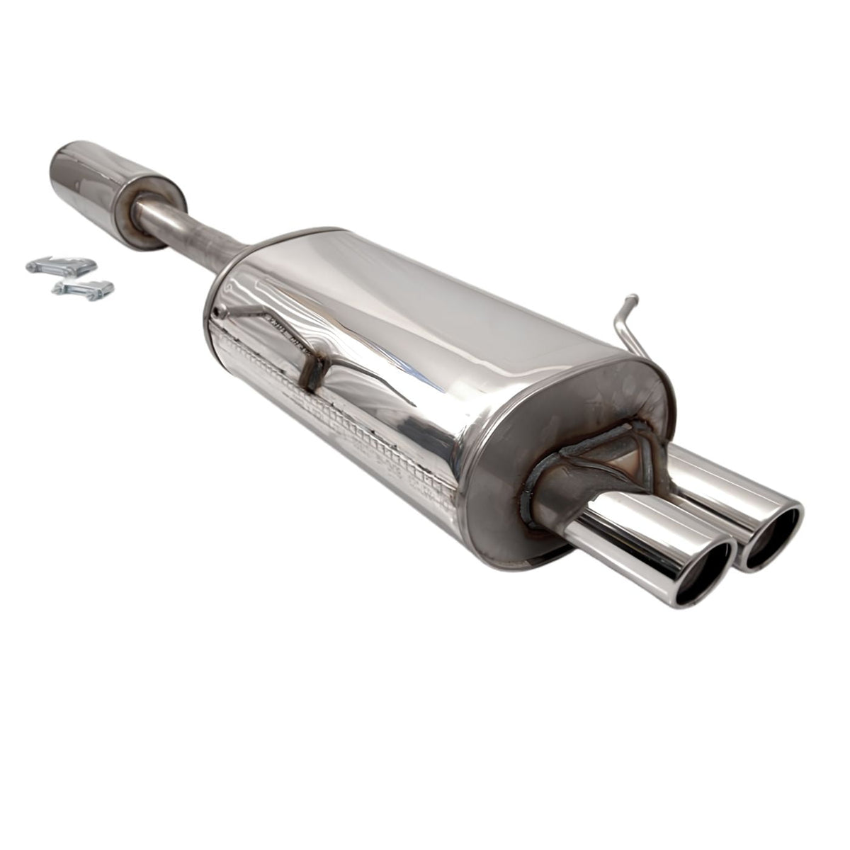 Simons Sportauspuffanlage ab Kat 2x70 mm passend für BMW E46 316i & 318i