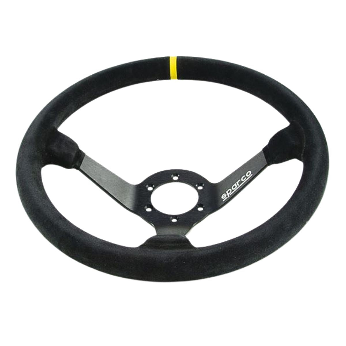 Sparco Rennlenkrad für BMW E46 350 mm – Schwarz Wildleder