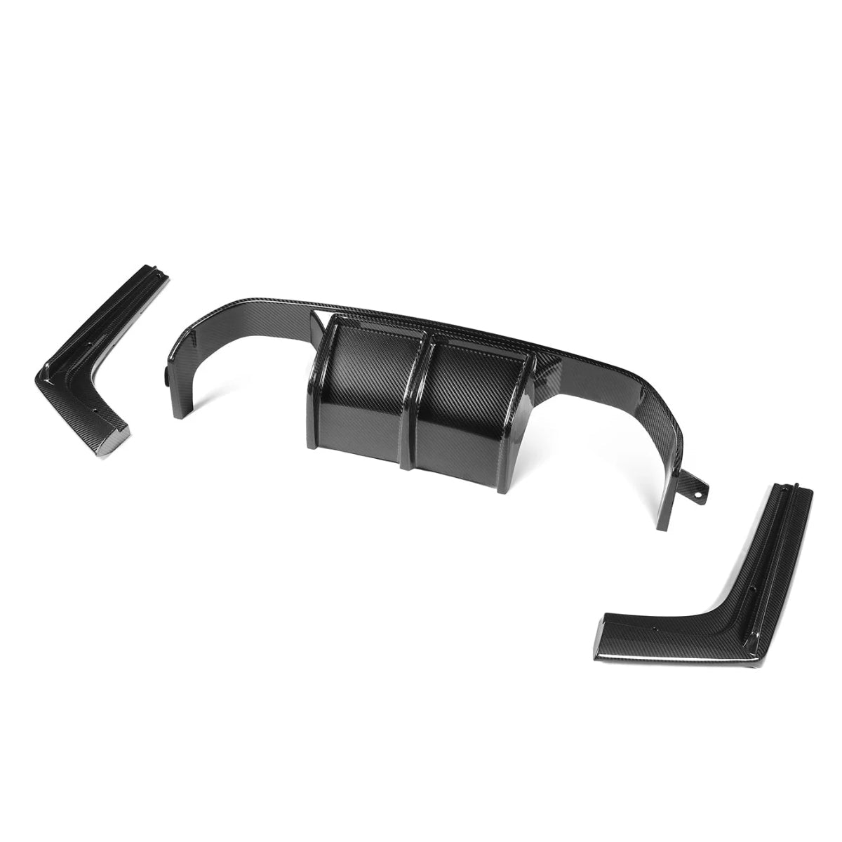 TNF+ 3-teiliger Heckdiffusor Carbon passend für BMW M3 (F80) M4 (F82/F83)