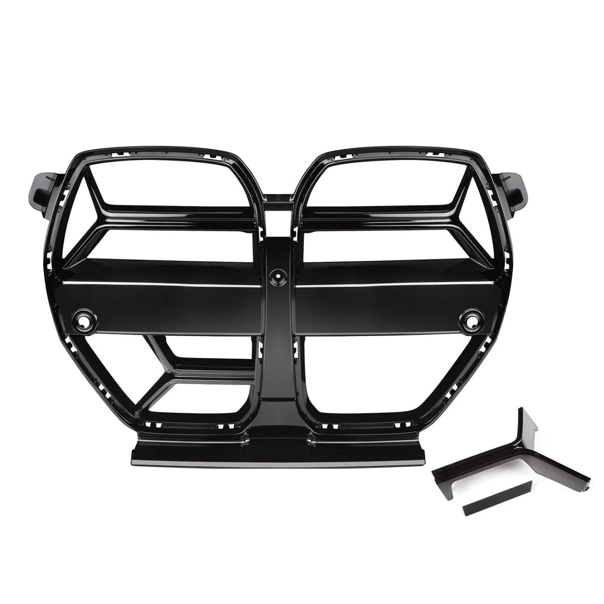TNF Black Front Grill in schwarz glanz passend für BMW M3 (G80/G81) & M4 (G82/G83)