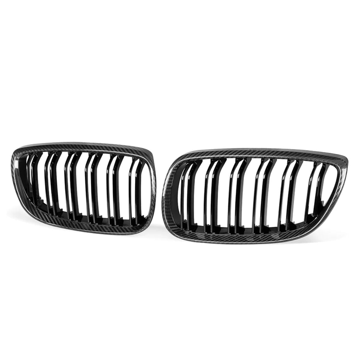 TNF+ Doppellamellen Frontgrill Carbon passend für BMW 3er (E92/E93) M3 (E92/E93) PRE-LCI