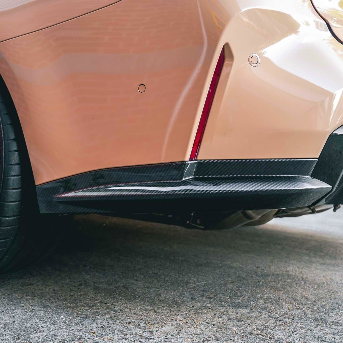 TNF+ Heck Seitendiffusoren Carbon passend für BMW M3 (G80/G81)