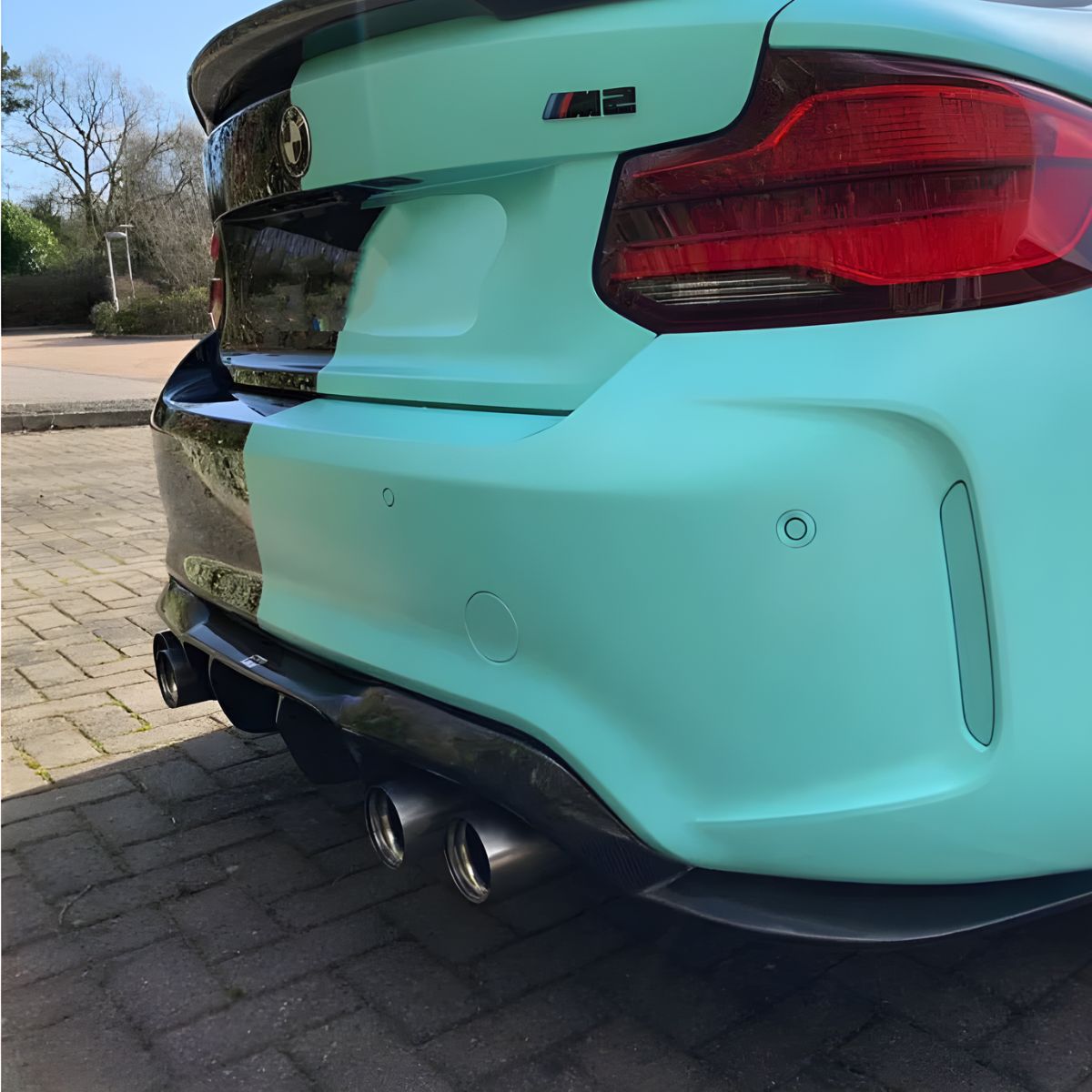 TNF+ Heckdiffusor Carbon passend für BMW M2 (F87 N55/F87C S55)