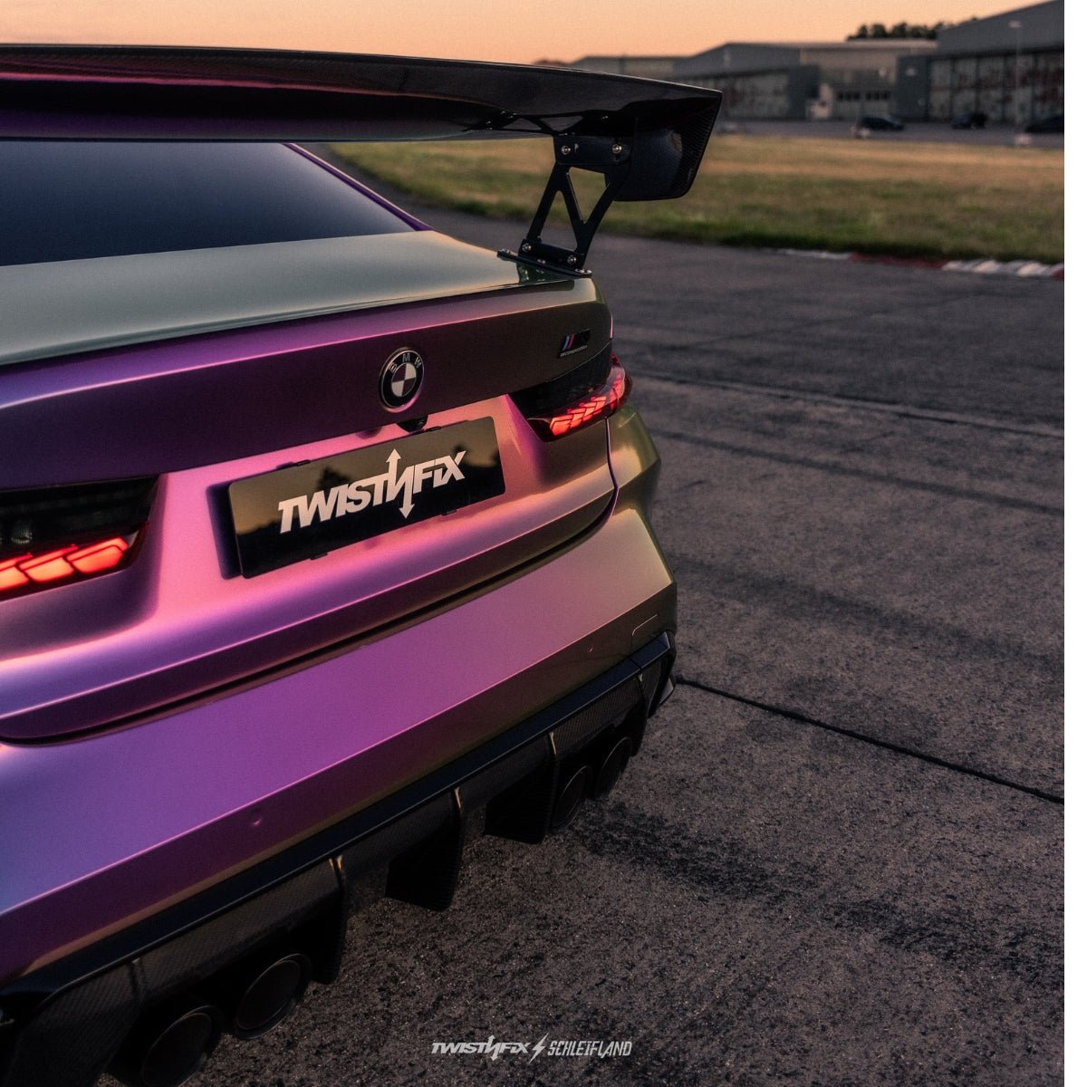 TNF+ Heckflügel im Rennsport Design passend für BMW M3 (G80)