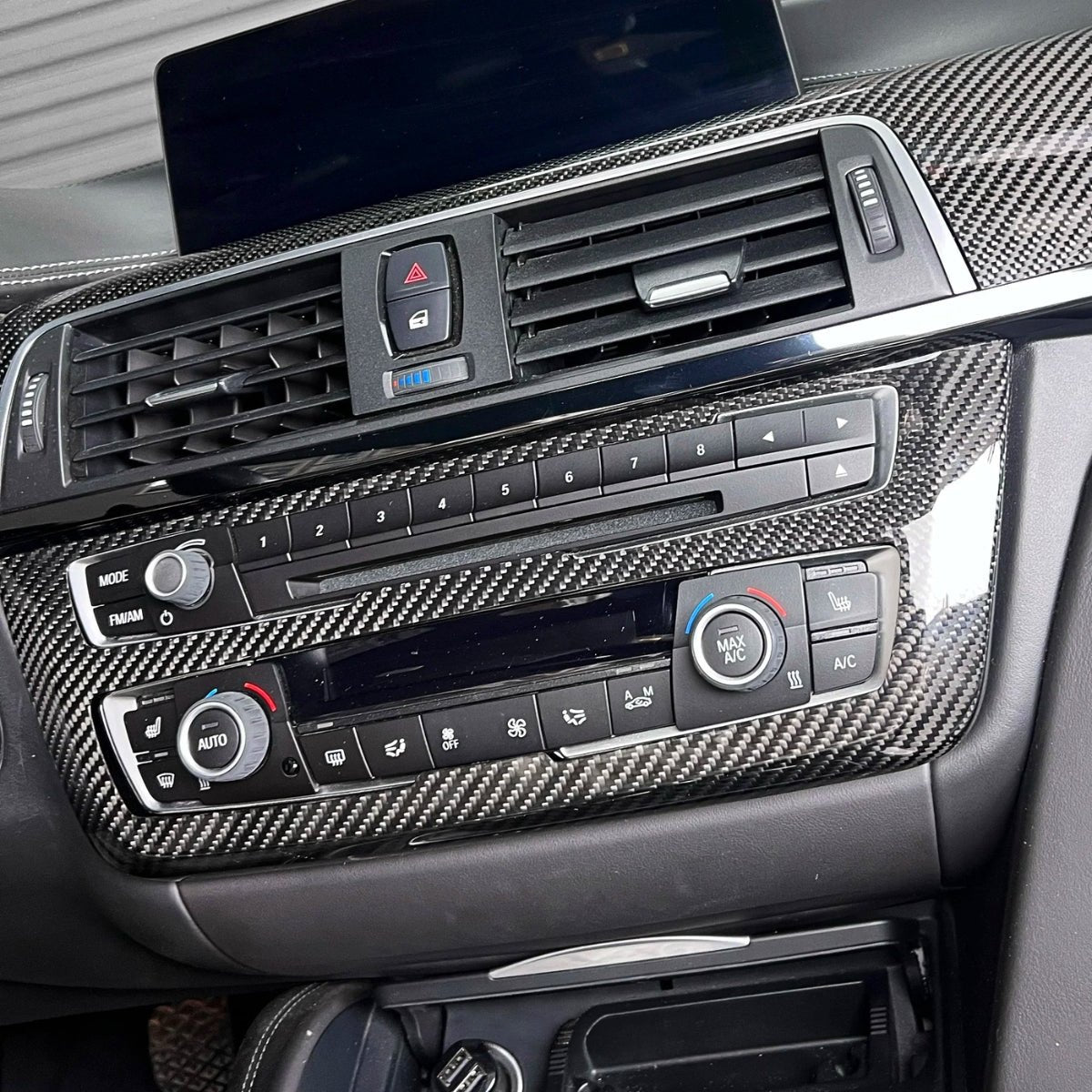 TNF+ Innenraum Armaturenbrett Cover passend für BMW M3 (F80/F81) M4 (F82) 3er (F30)