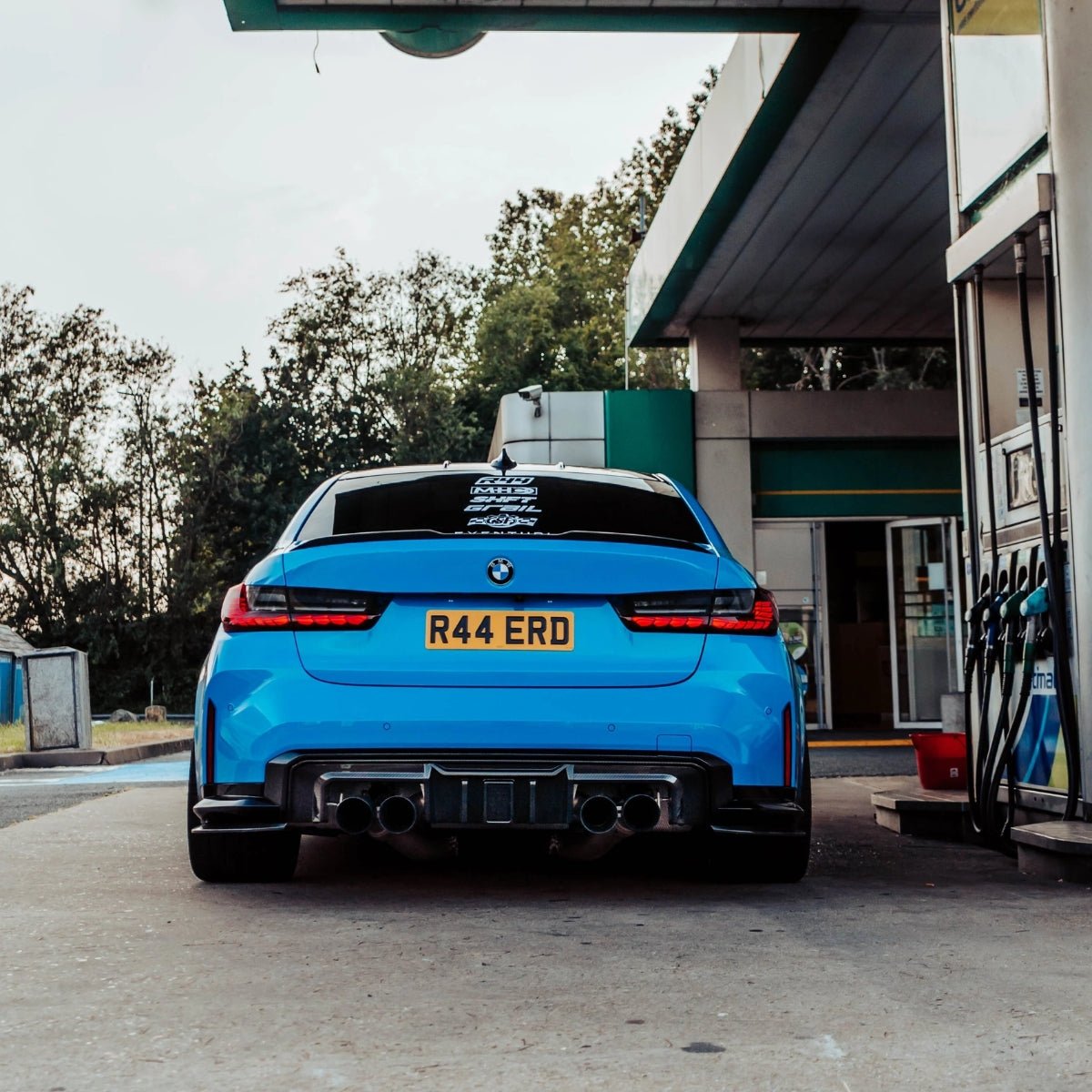 TNF+ LED Heckdiffusor aus Carbon passend für BMW M3 (G80/G81) M4 (G82/G83) (Kopie)