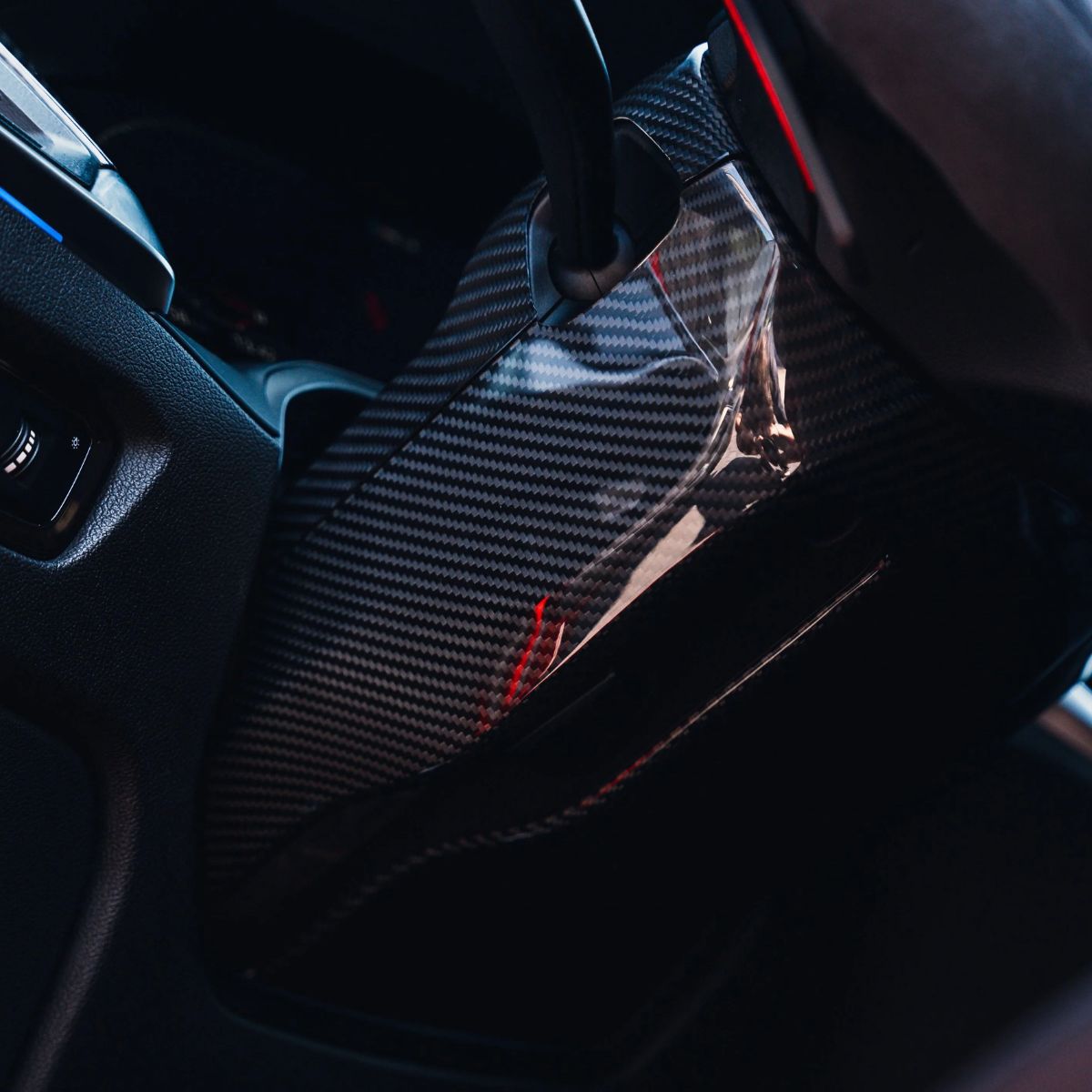 TNF+ Lenksäulen Verkleidung Cover Carbon passend für BMW BMW M3 (G80) M4 (G82/G83)