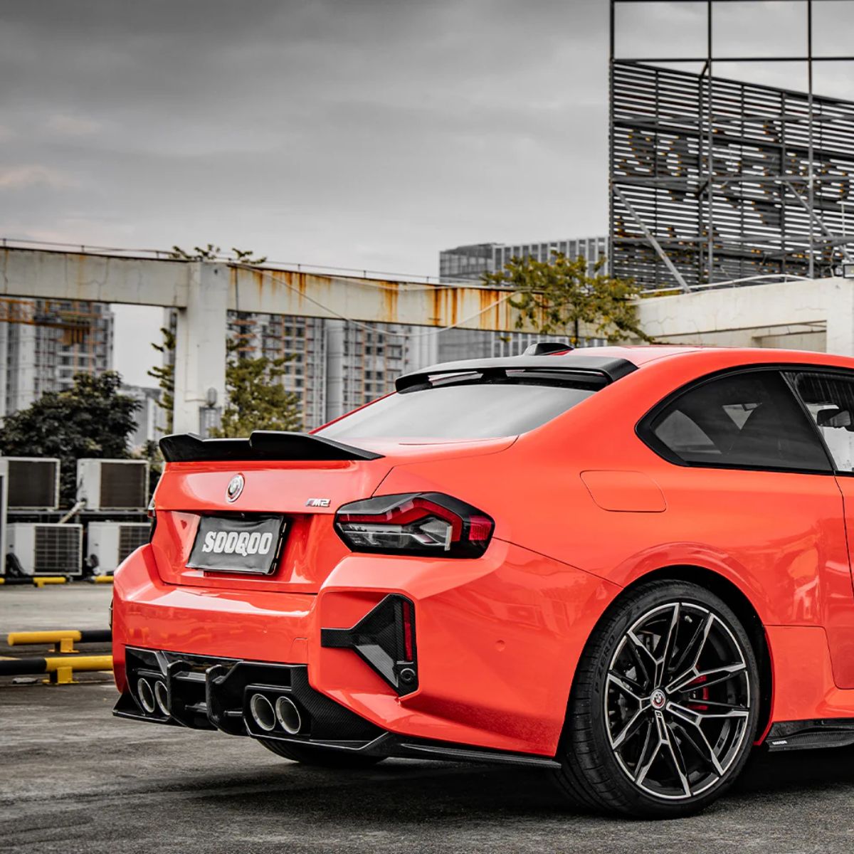 TNF+ Performance Dachkanten Heckspoiler passend für BMW M2 (G87) 2er (G42)