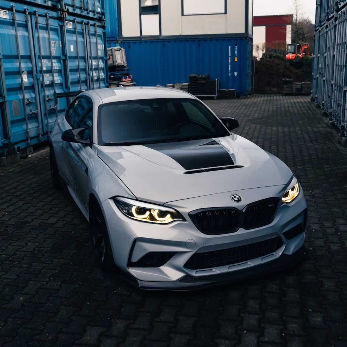 TNF+ Performance Frontspoiler 1 - Teilig oder 2 - Teilig einstellbar passend für BMW M2 (F87C S55)