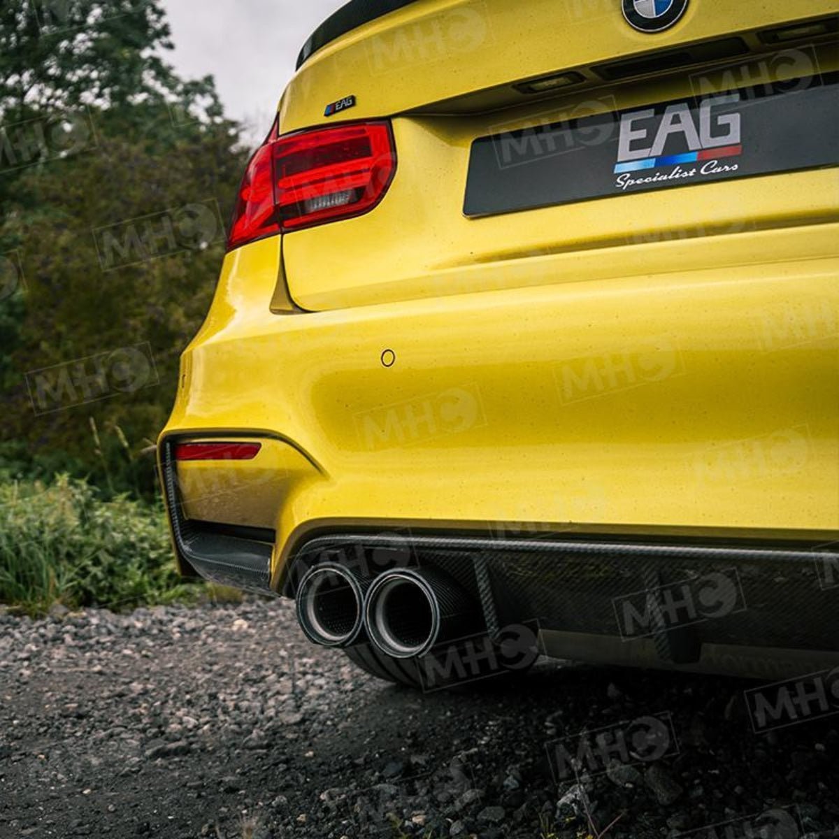 TNF+ Performance Heckdiffusor Carbon passend für BMW M3 (F80) M4 (F82/F83)