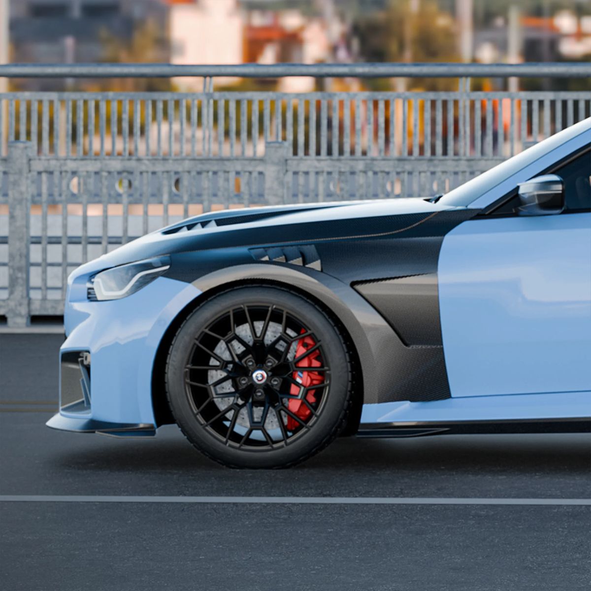 TNF+ SOOQOO Carbon Kotflügel passend für BMW M2 (G87)