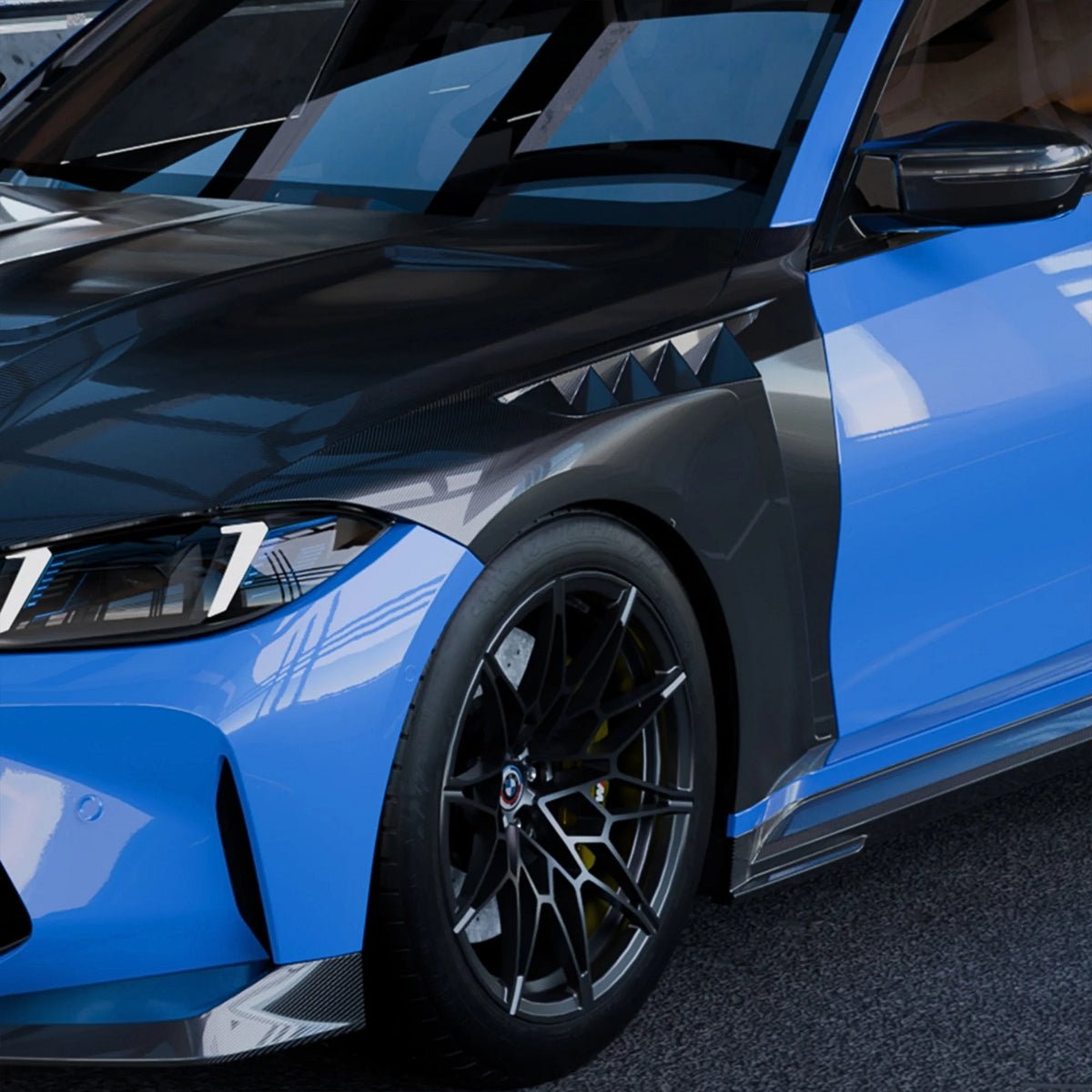 TNF+ SOOQOO Carbon Kotflügel passend für BMW M3 (G80/G81)