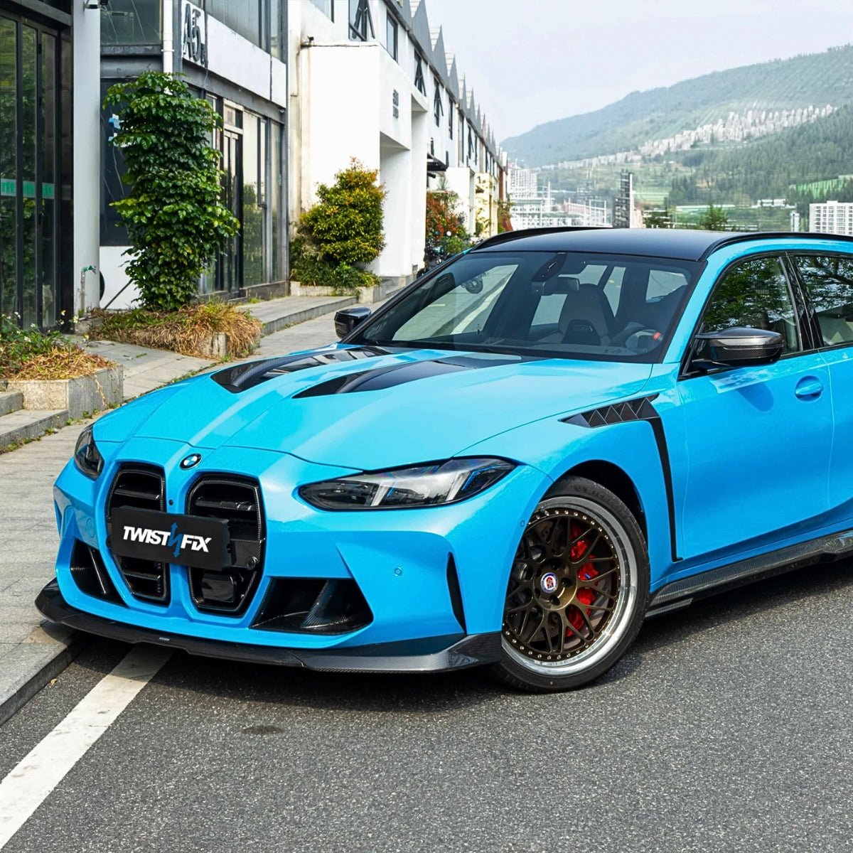 TNF+ SOOQOO Carbon Motorhaube passend für BMW M3 (G80/G81) M4 (G82/G83)