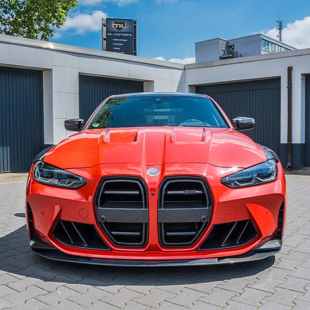 TNF+ SOOQOO Front Grill Carbon passend für BMW M3 (G80/G81) M4 (G82/G83)