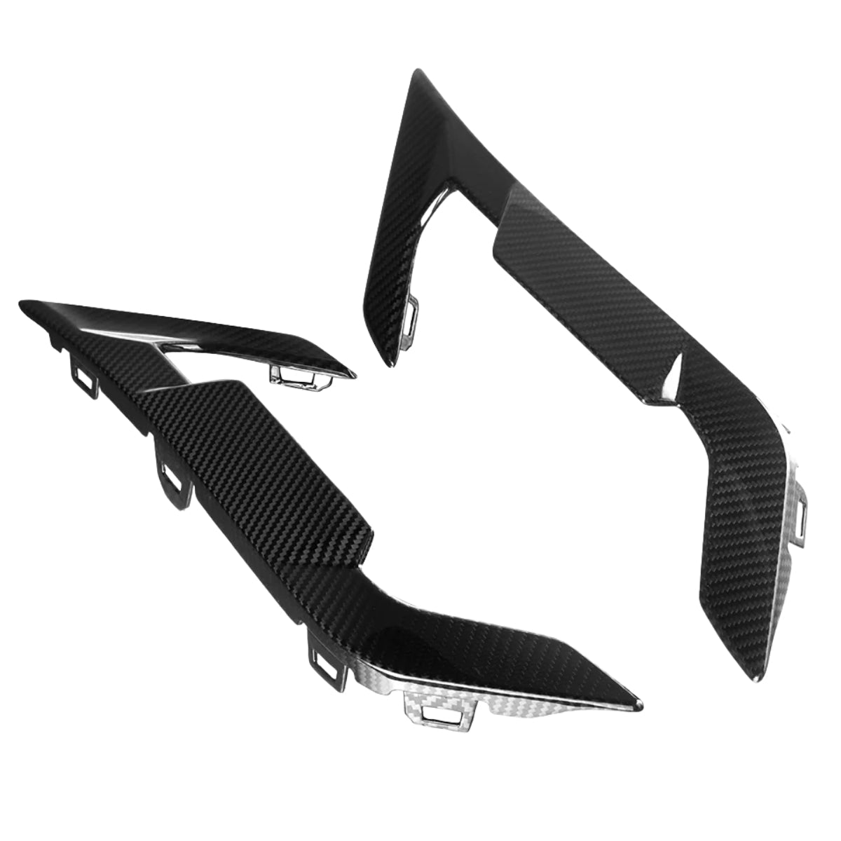 TNF+ SOOQOO Kotflügel Embleme Carbon passend für BMW X6 (F96) Facelift