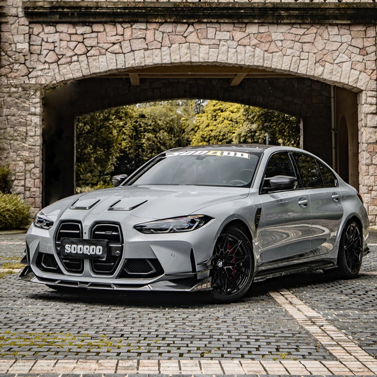 TNF+ SOOQOO Seitenschweller Carbon passend für BMW M4 (G82/G83)
