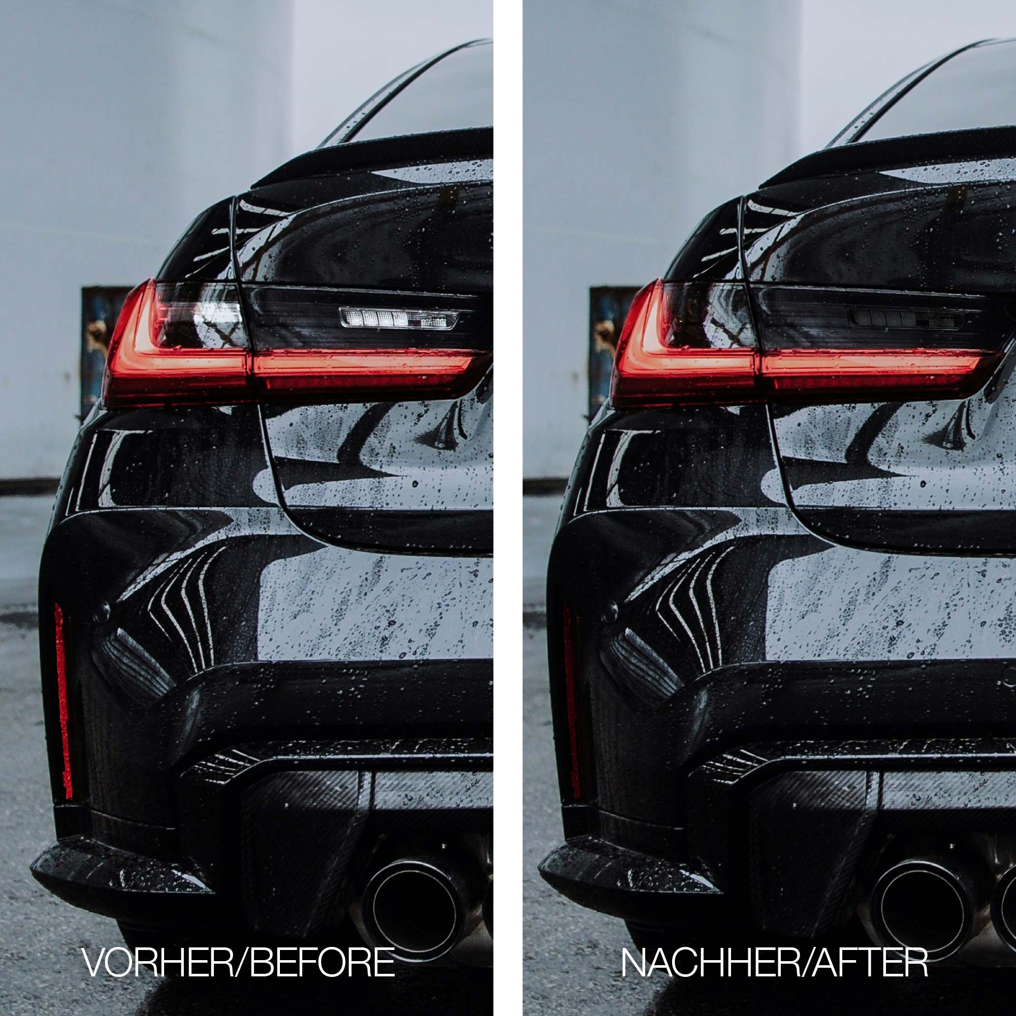 Tönungsfolie Rückleuchten & Heck-Reflektoren passend für BMW M3 G80
