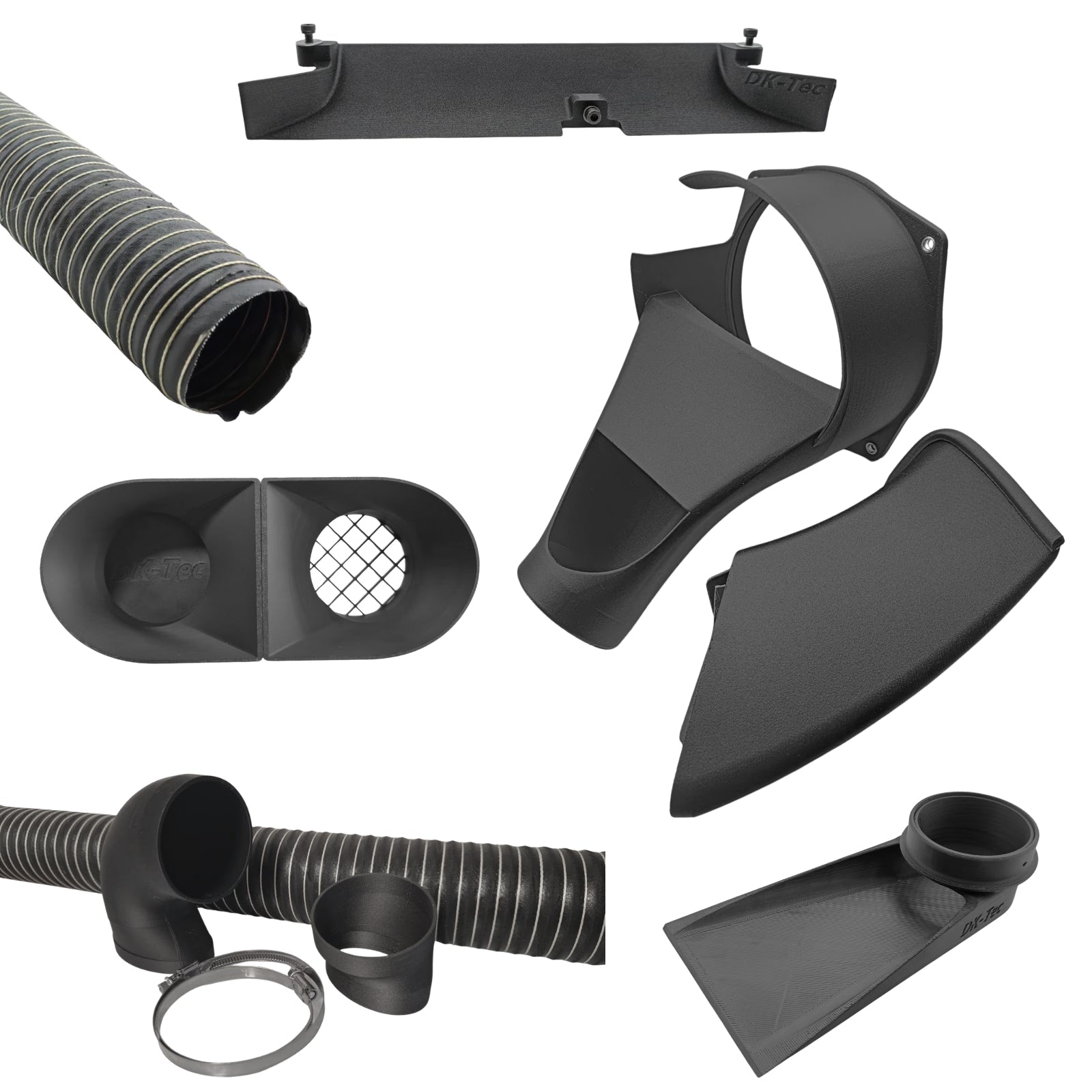 Ultimate Cold Air Intake Set für BMW E46 M3 Nebenleitung + Schnorchel