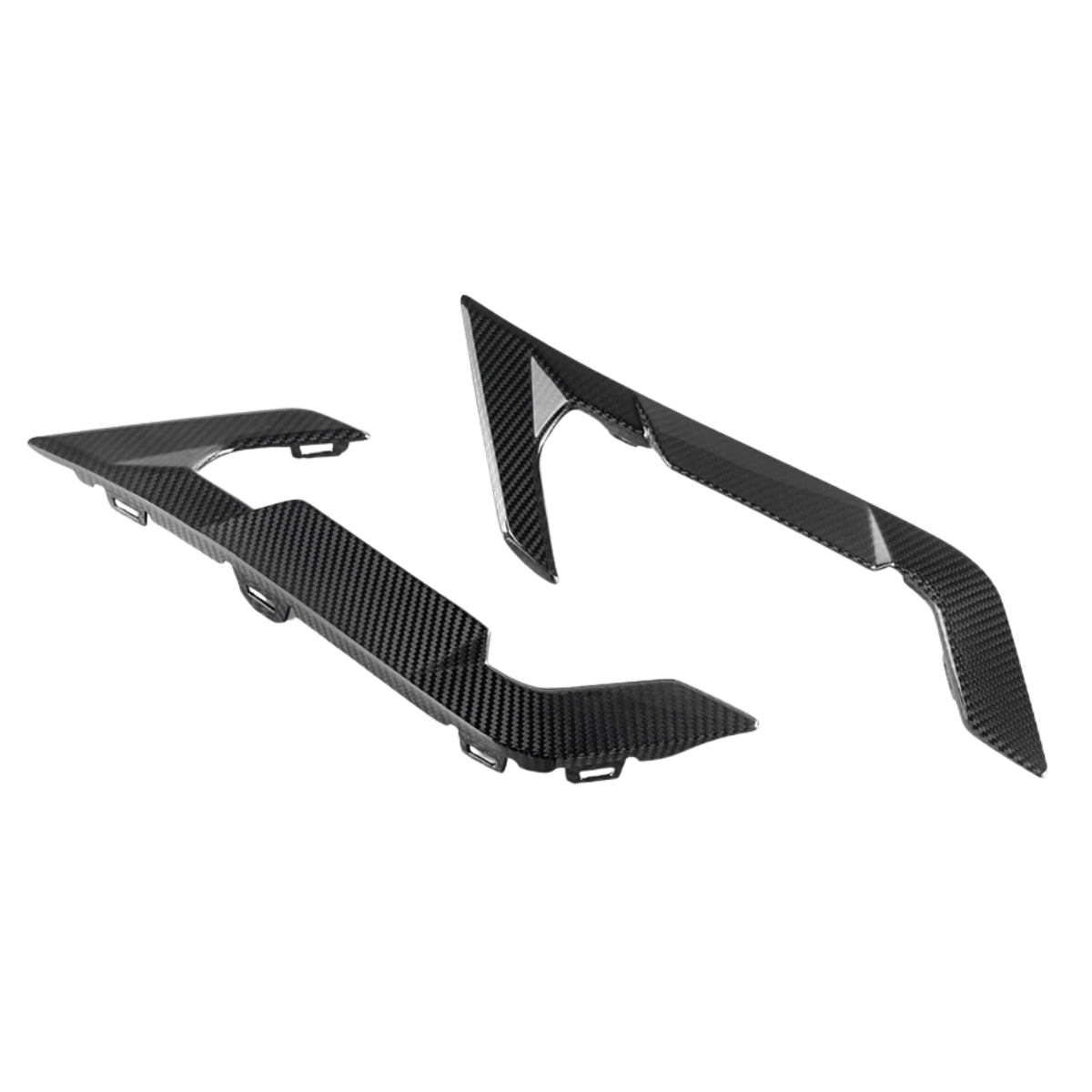 TNF+ SOOQOO Kotflügel Embleme Carbon passend für BMW X6 (F96) Facelift