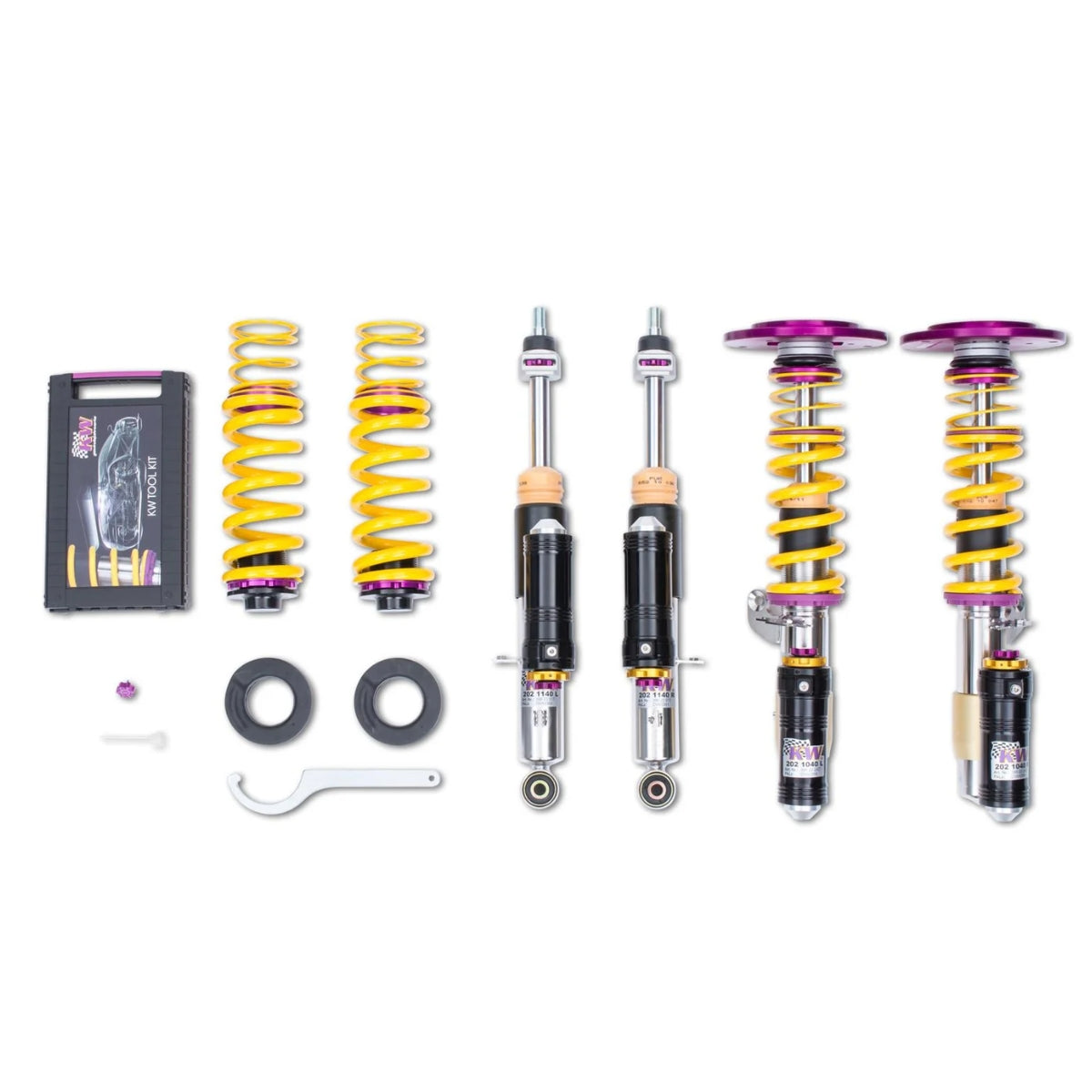 KW Gewindefahrwerk V4 Clubsport inkl. Stützlager passend für BMW M3 (F80) M4 (F82)