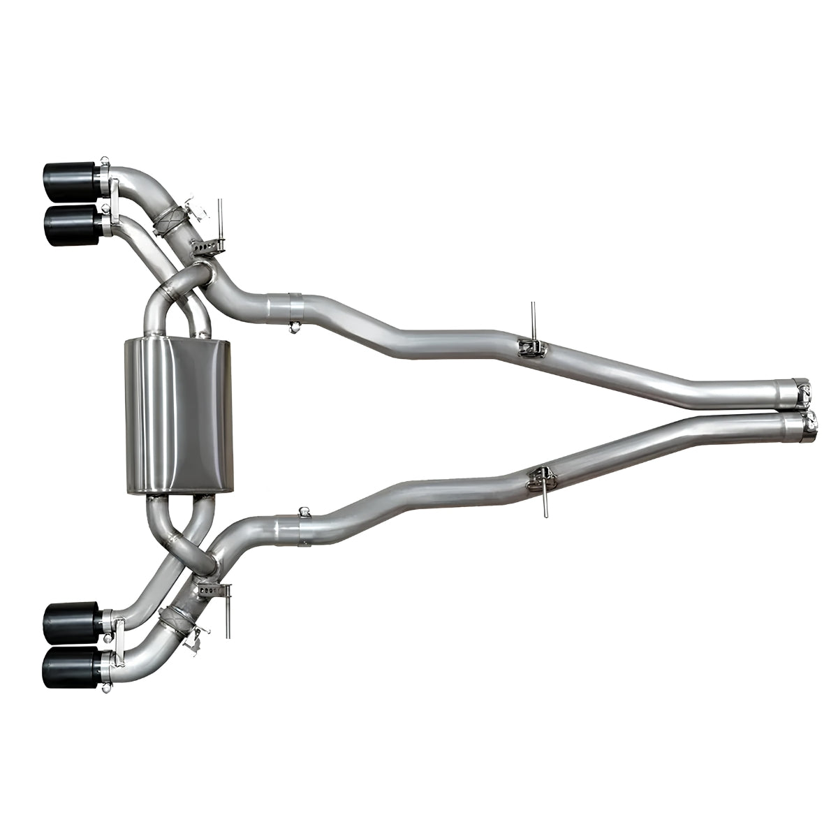 Aulitzky Exhaust | ECE Abgasanlage ab Kat/OPF mit Klappensteuerung | passend für BMW M5 (G90/G99) 727PS S68