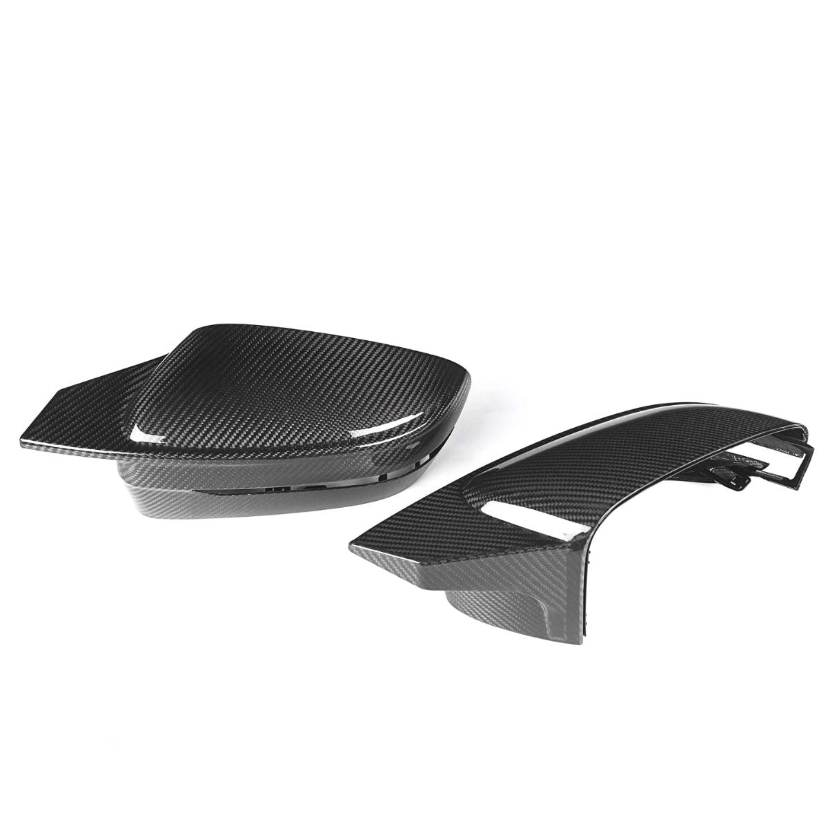 TNF+ G8X-Style Carbon Spiegelkappen passend für BMW 2er (G42) 3er (G20/G21/G28) 4er (G22/G23) 4er i4 (G26)