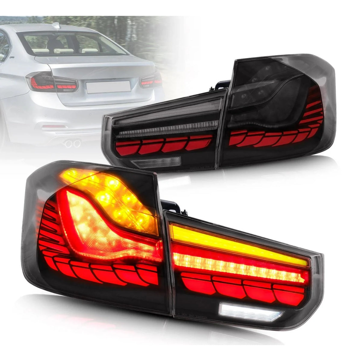 VLAND Rückleuchten passend für BMW 3er F30 F80 2011-2019