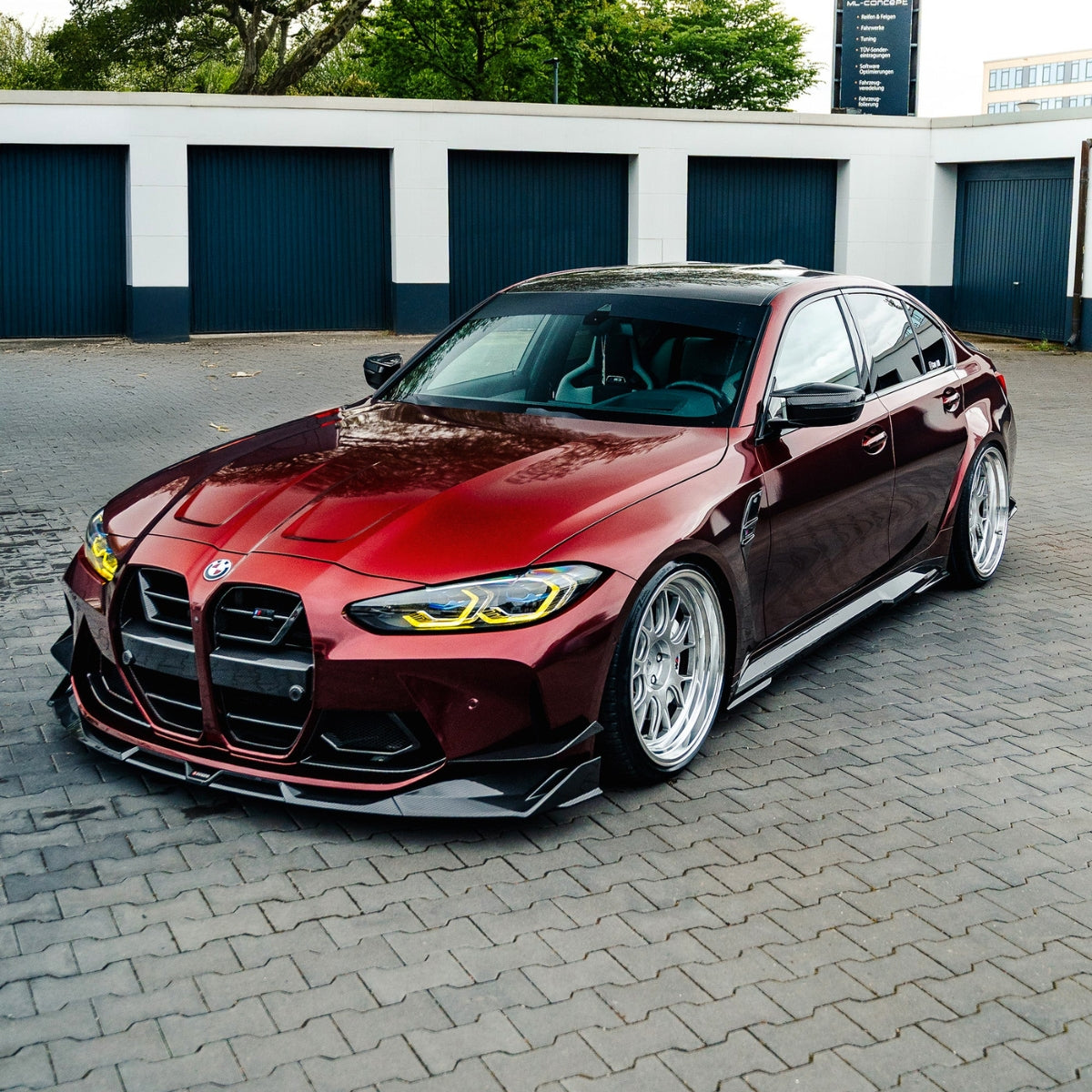 TNF+ SOOQOO Frontspoiler Carbon passend für BMW M3 (G80/G81) M4 (G82/G83)