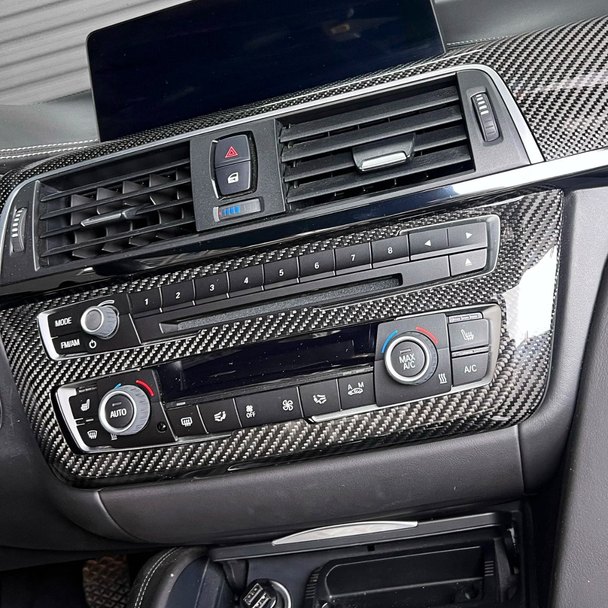 TNF+ Innenraum Armaturenbrett Cover passend für BMW M3 (F80/F81) M4 (F82) 3er (F30)